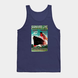 Poster Retro Ship Vintage Cruise Vessel Tank Top